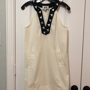 Cream Mini Dress